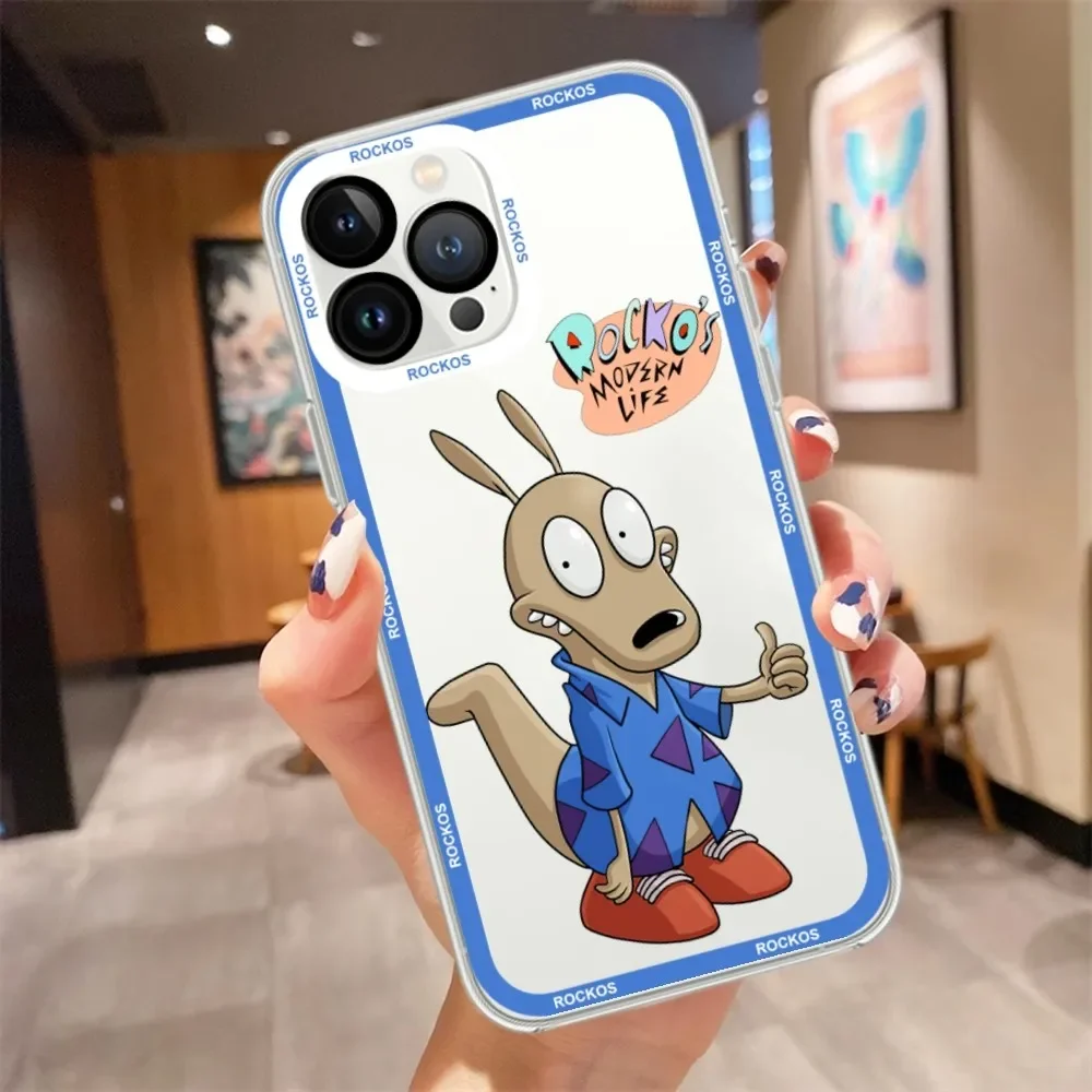 R-Rockos Modern Life Phone Case  For iPhone 15 13 14 12 11 Pro Max X XR XS Max