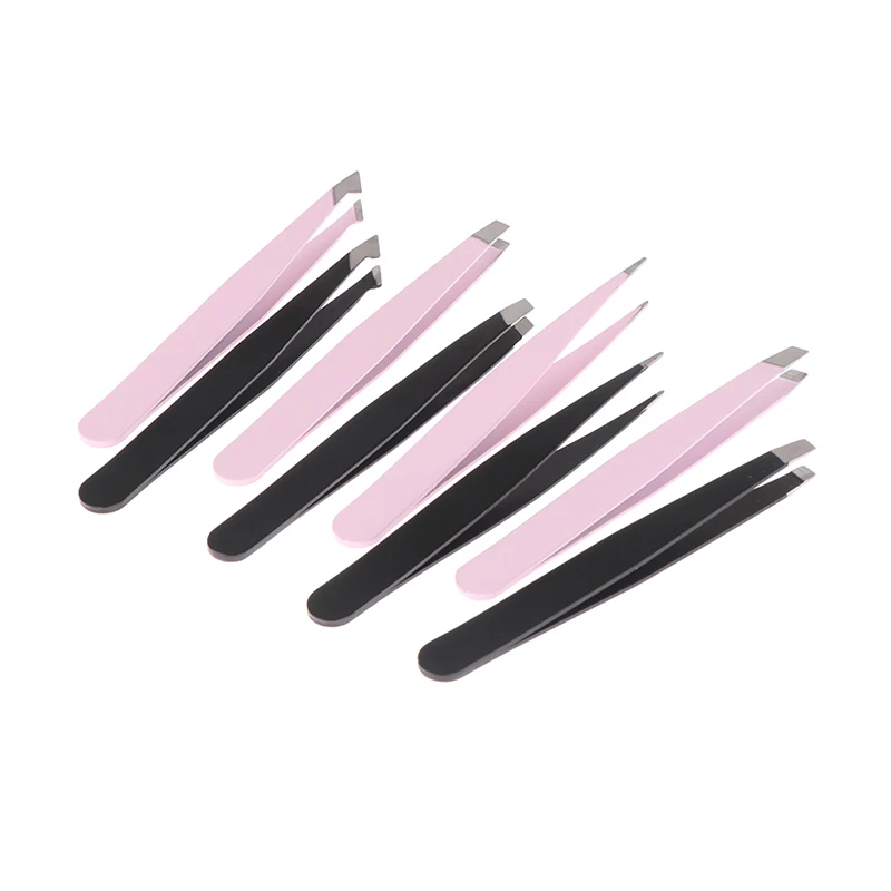 1PC Eyebrow Tweezers Eyebrow Clip Clamps Trimming Tool Tweezers for Hair Beard Removal Makeup Tool