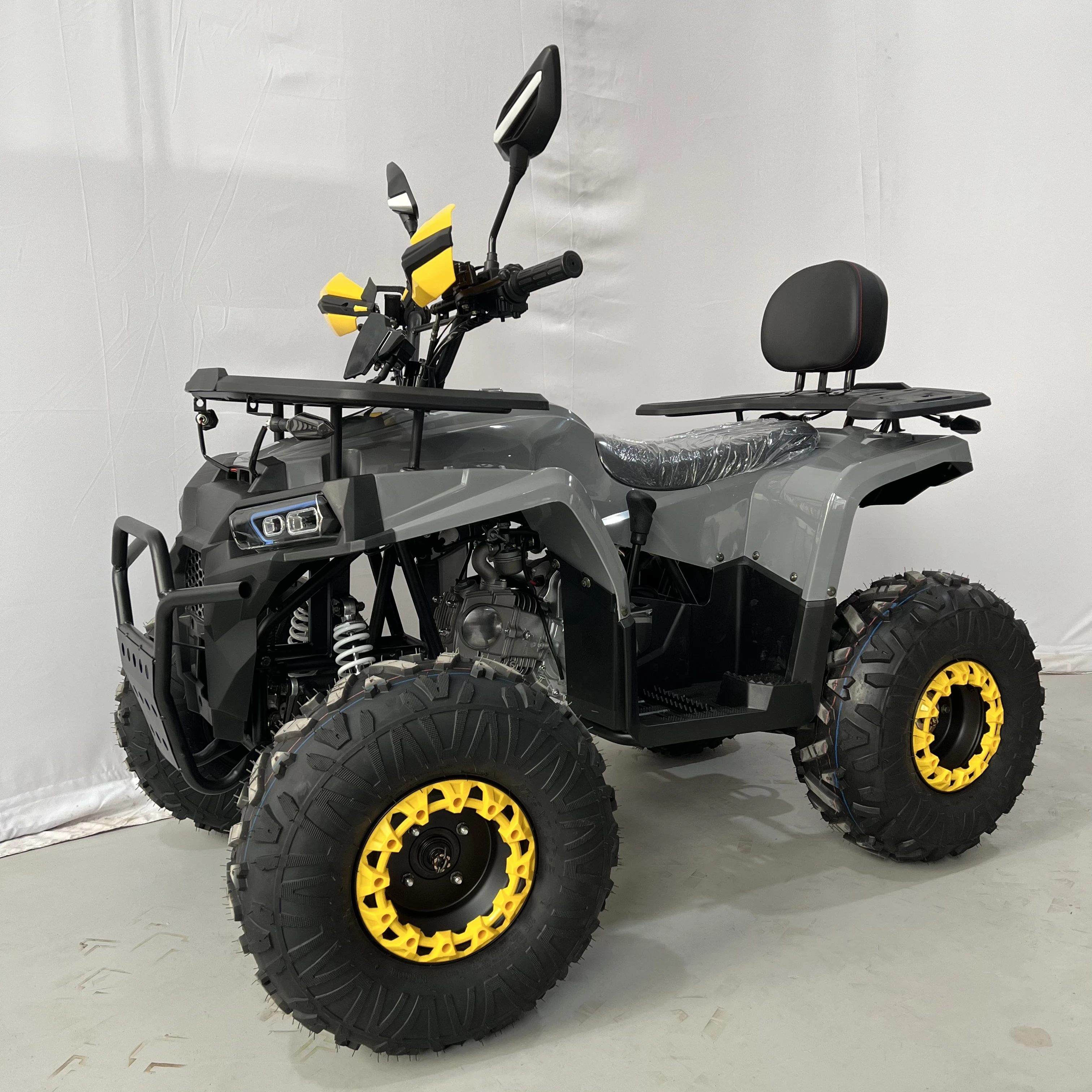 Used Cheap Electric 4-Stroke 4WD 2 Seater Automatic 125cc Quad Bikes Youth & Adult ATVs Under $500