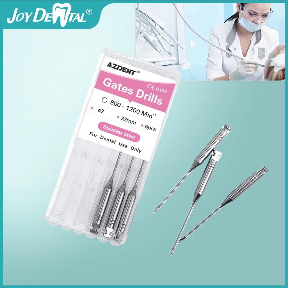 Perceuse dentaire endodontique portes, pâte rotative Glidden, porte-alésoir, moteur utiliser des limes en acier inoxydable 32mm/25mm