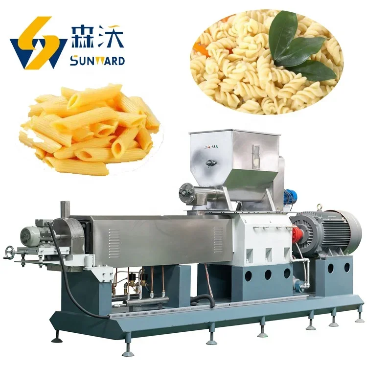 Small Scale Automatic Electric Pasta Maker pasta making machine pasta macaroni snack pellet extruder machine