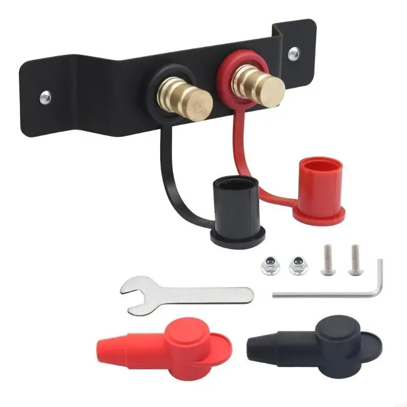 

Battery Jump Post Starter Easy Charging with Cover Battery Jump Post Set