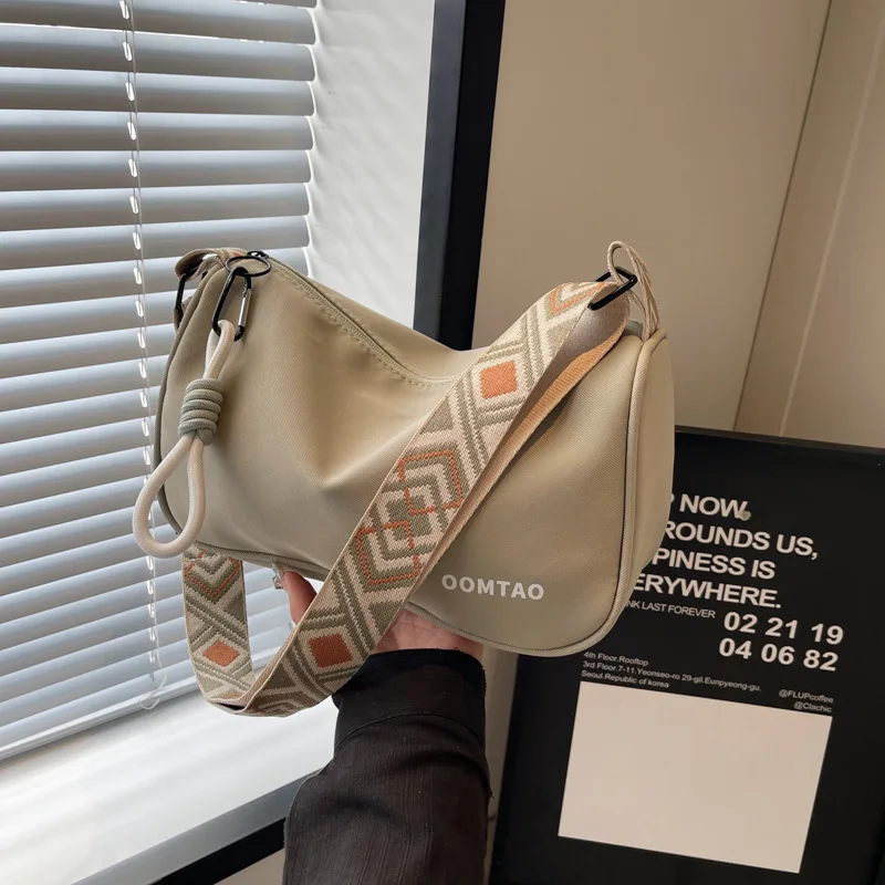 

Маленькая женская сумка, модная сумка для пельменей, сумка-мессенджер с широким ремнем, повседневная сумка для пельменей