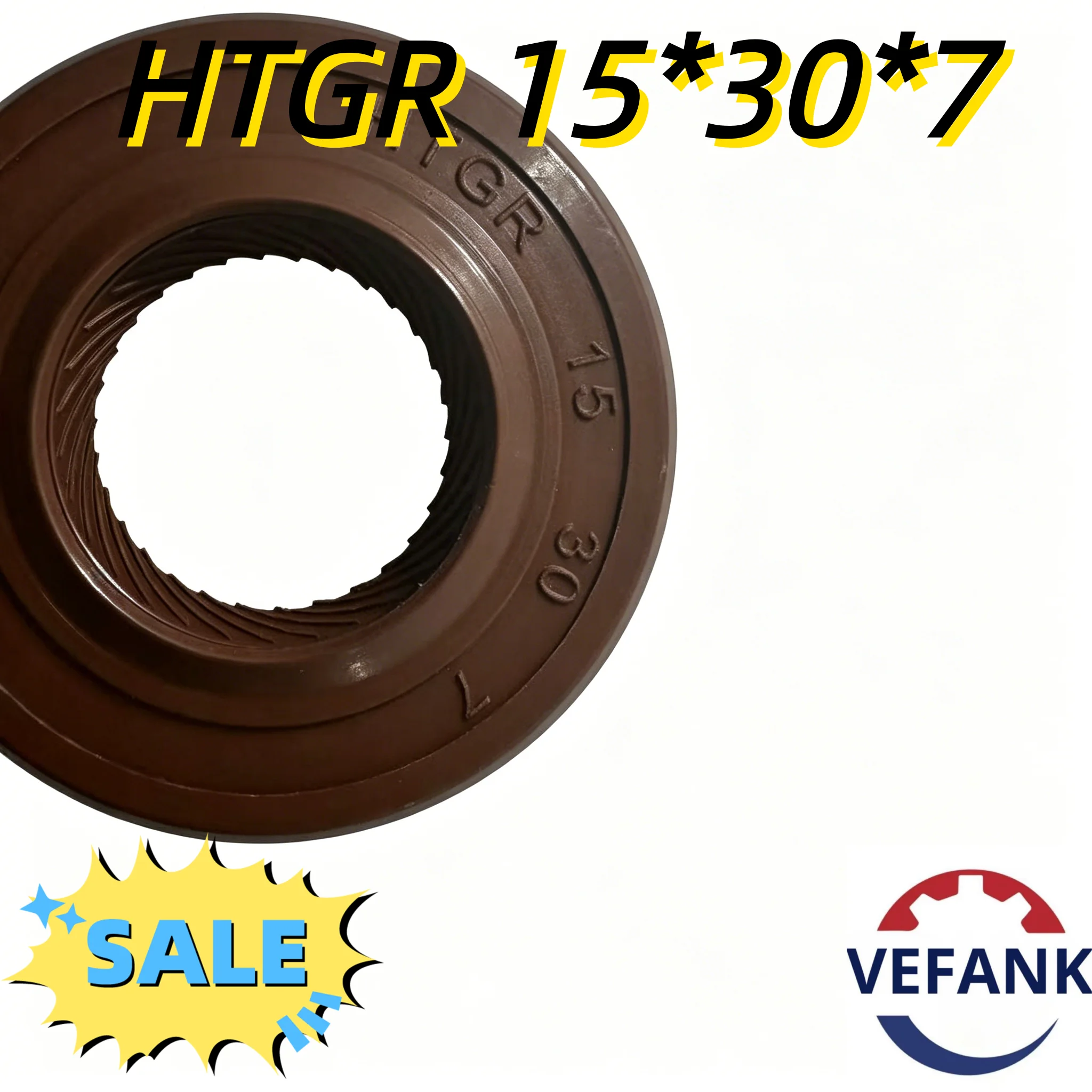 Top-Rated 15x30x7 Oil Seal: NBR Rubber, Spring-Loaded Lip for Maximum Efficiency & Long Life