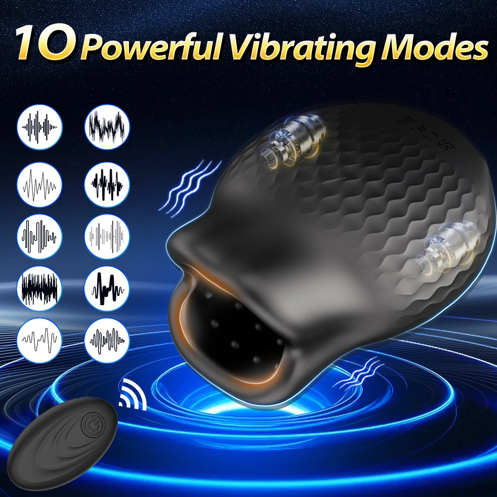 Male Sex Toy Exerciser Glans Vibrator for Men Stimulater Massager Penis Delay Trainer Masturbator Equipment Adult Products - view 3