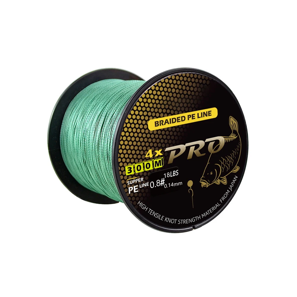 300M Fishing Line Braided PE Fishing Line Outdoor Sports Low Elongation Reducing Resistance Strong Conductivity