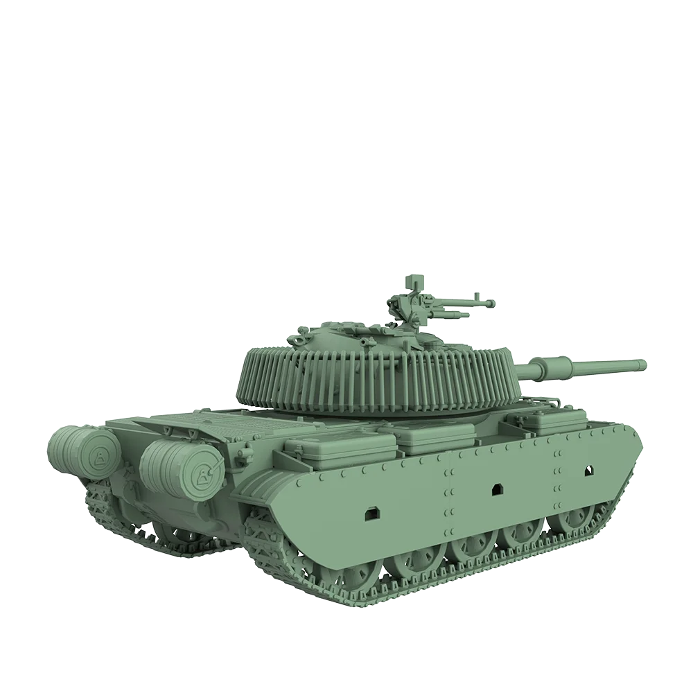 

SSMODEL SS376 Military Model Kit WZ-132-1 Light Tank Miniature Static War Games 1/144 1/200 1/350 1/700