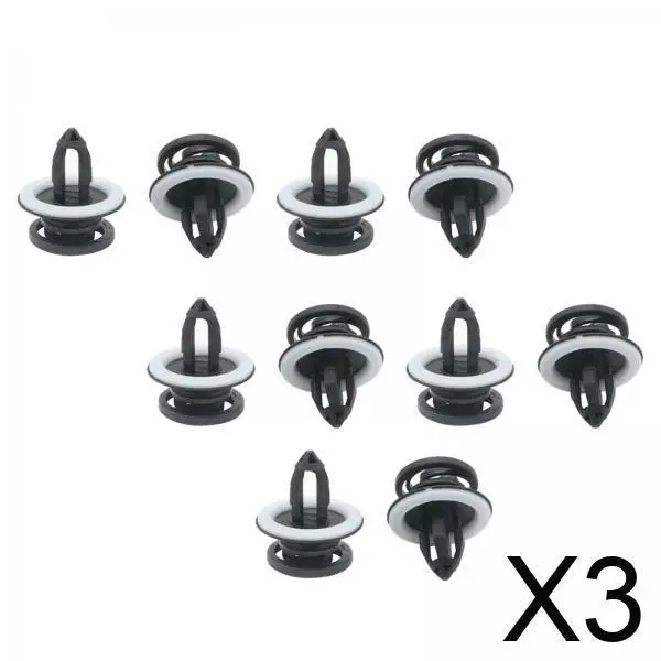 

Door Retainer Clips 8E0868243 Black Nylon Push Type Fastener for Audi A3 A4 B6 B7 Panel Parts