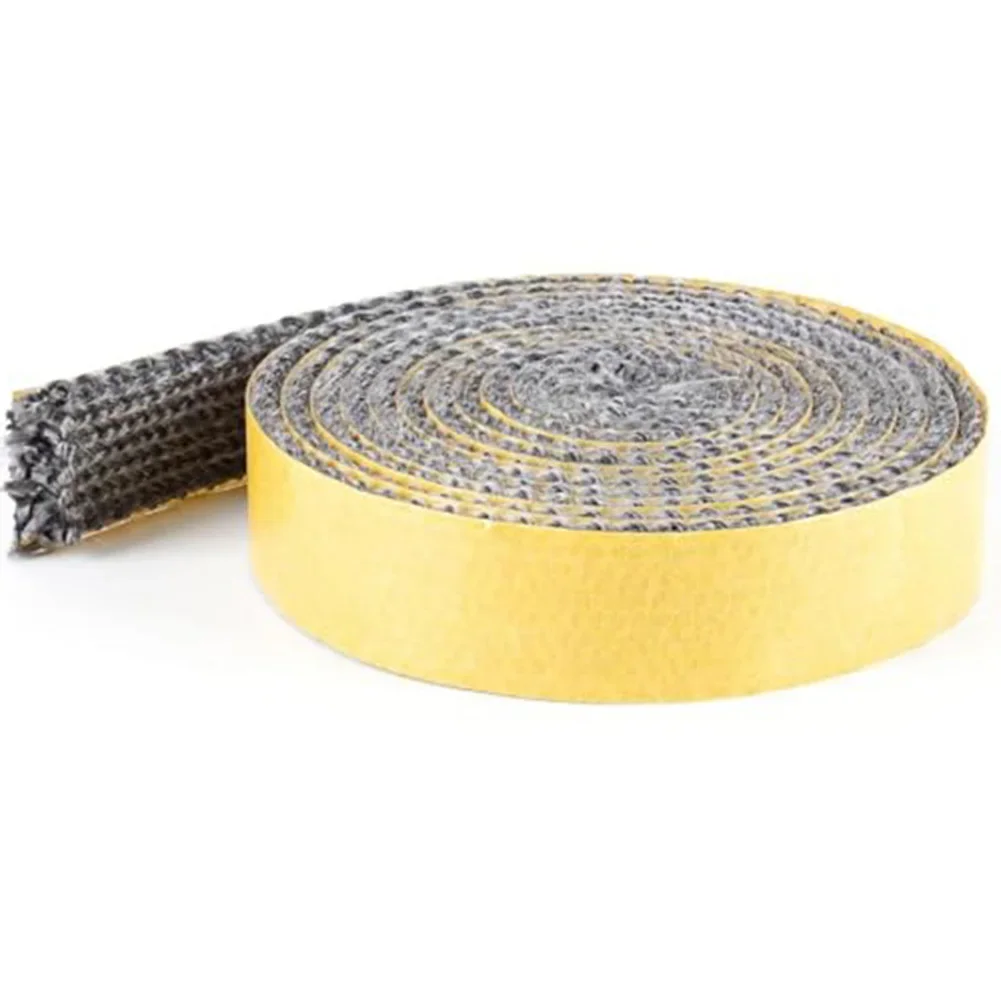 Home Heating Pellet Stove Gasket Heat Resistant Tape Self-adhesive Sealing Tape Heating Green Wear Resistant Easy To Install