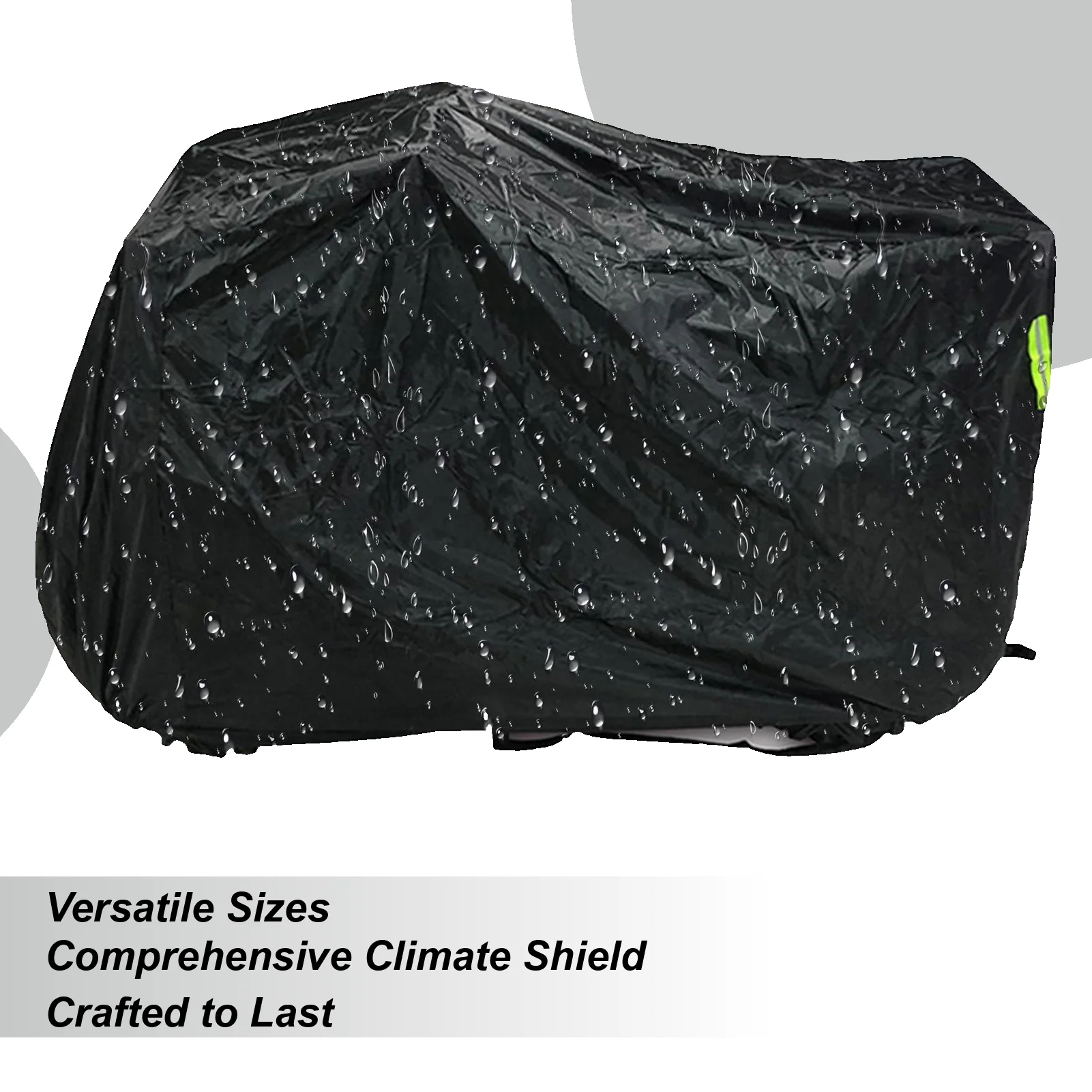 Autoabdeckung, UV-Schutz, Oxford-Stoffschutz, sonnenfest, regenfest, ATV-Abdeckung für Outdoor-Garage, Camping, Reisen, Abenteuer