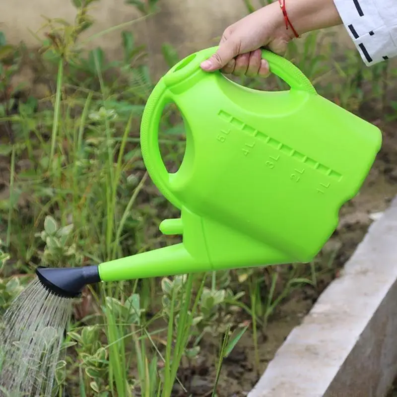 QX2E Watering Can Long Spout Water Column Irrigation for Free Conversion Garden Water