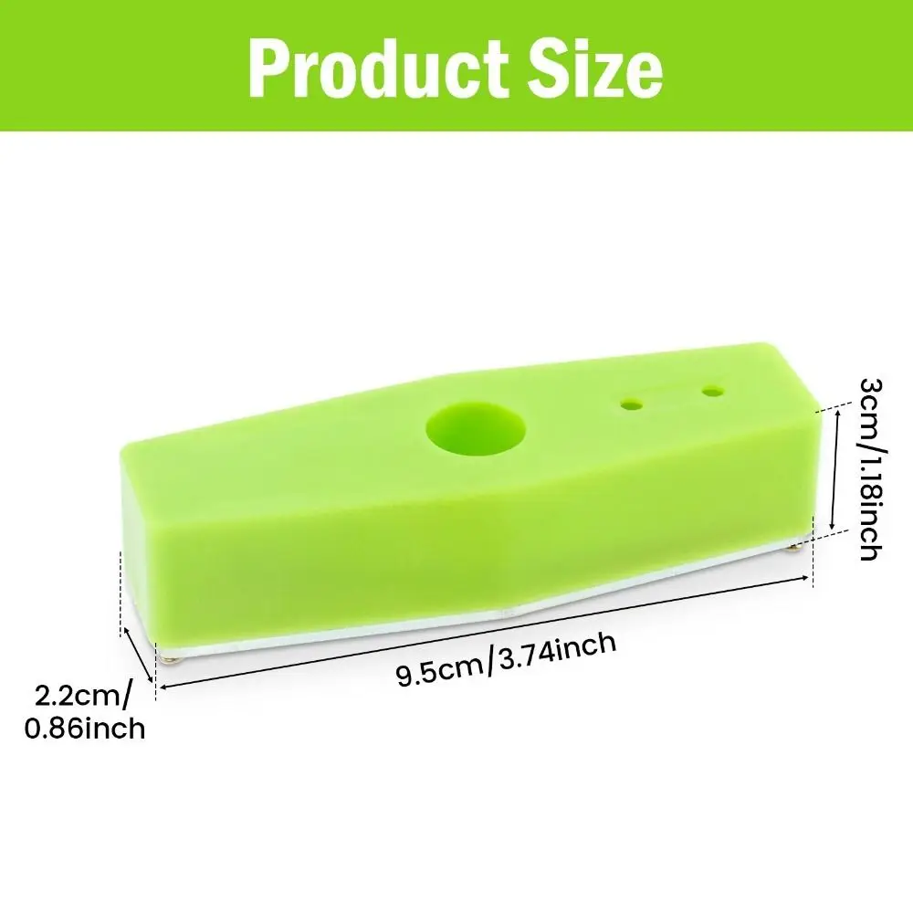 Supplies No Blocking Viewing Drill Hole Position Accessories ABS Light Locator Green Magnetic Plastic Drill Guide Position