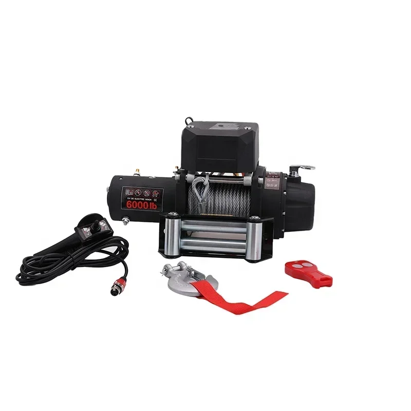 6000lbs Capacity CE Certificated OEM 6000lbs To 17000lbs Electric Winch Cable Pulling Winch