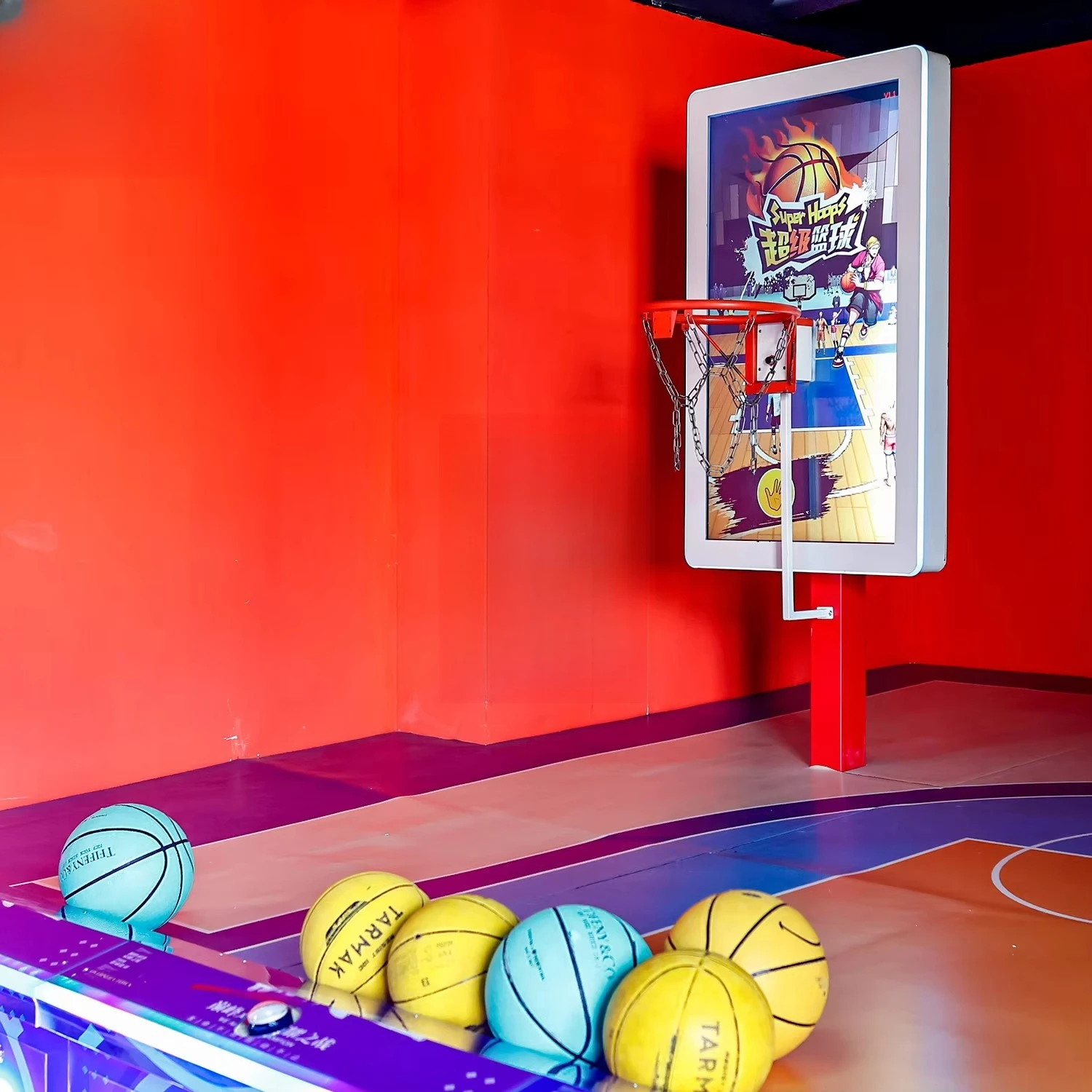 Best Indoor Playground Basketball Shooting Trainer Machine Maker Arcade Game with Top Trainer Machine