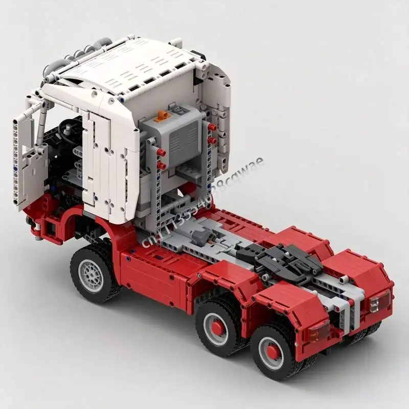2048PCS Premium Heavy Duty Mechanical MOC Model DIY Assembled Building Bricks Advanced Tech Structure Desktop Display Decor Gift