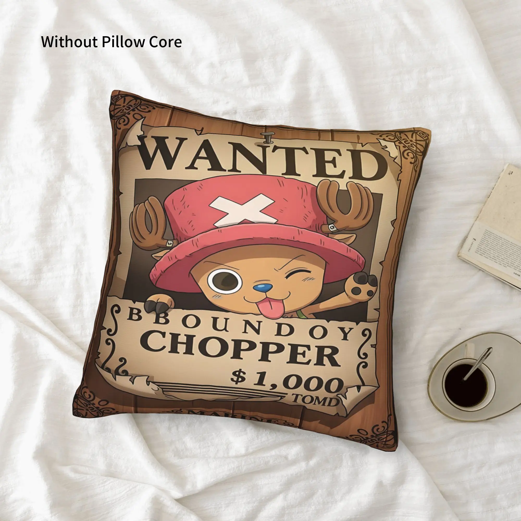 1PC Anime One Pieces Theme Pillow Case Double-Sided Printing  Sofa Cushion Bedroom Bedside Pillow