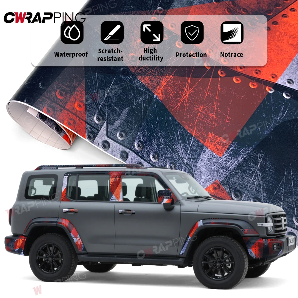 

Car Stickers Camouflage Camping Car Accessories Decoration Automotive Vinyl for Motorcycle Motorcycles Motorcycle Wrapping Film