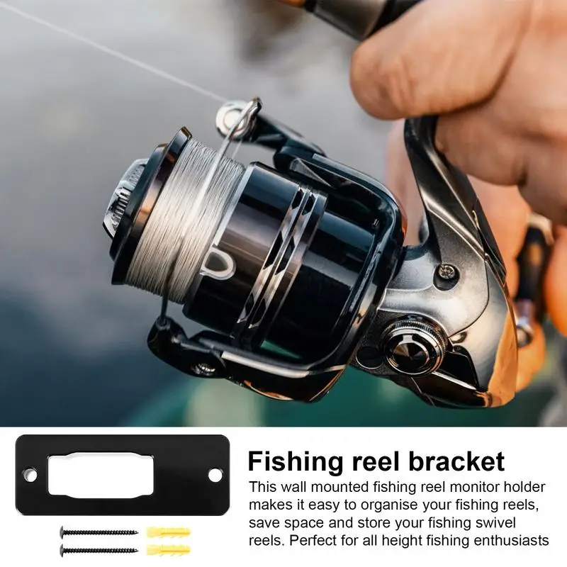 Fishing Reel Wall Mount Rack Display Stand Fishing Reel Display Fishing Reel Holder Reel Storage Holder Fishing Reel Wall Mount