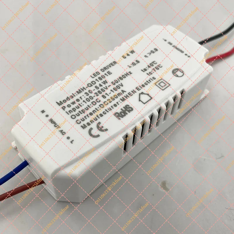 

LED Constant Current Driver Power Supply | Isolated AC-DC Transformer for LED Lighting (Multiple Wattages)