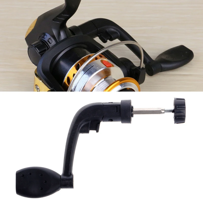 Universal Plastic Power Handle Fishing Reels Crank Rock Arm Spinning Wheel Grasp