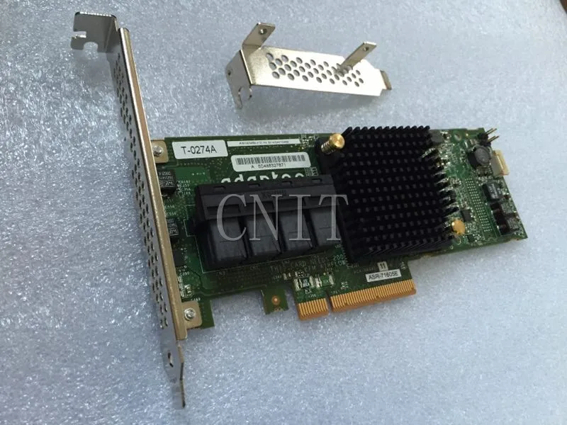 ADAPTEC ASR-71605E 6GB/S PCI-E 256MB SATA SAS RAID CONTROLLER CARD