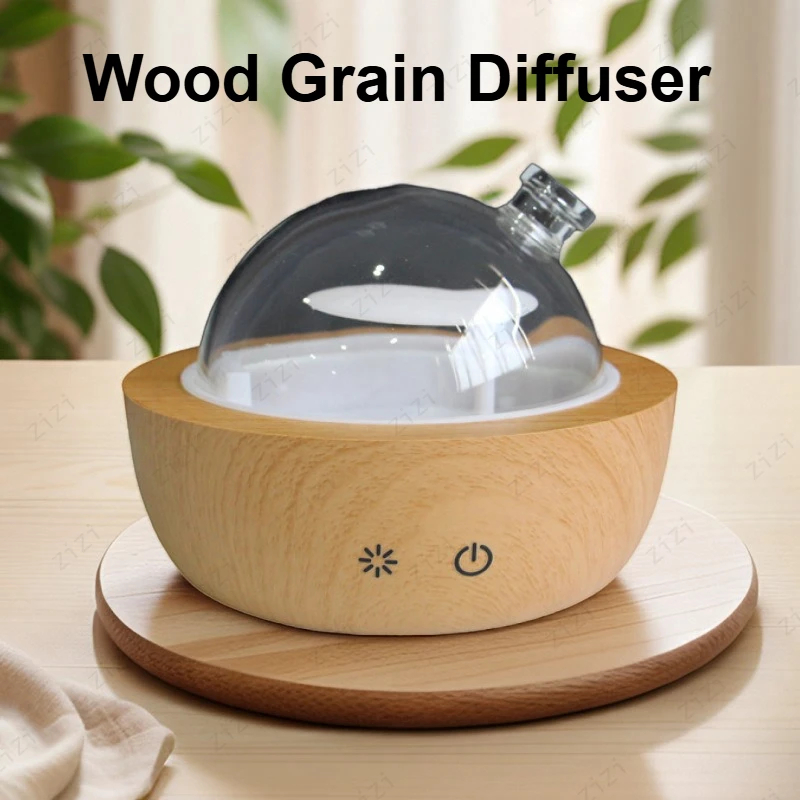 

Домашний аппарат для ароматерапии из древесного зерна, USB-ночник, красочный домашний офис, бесшумное эфирное масло, машина для ароматерапии