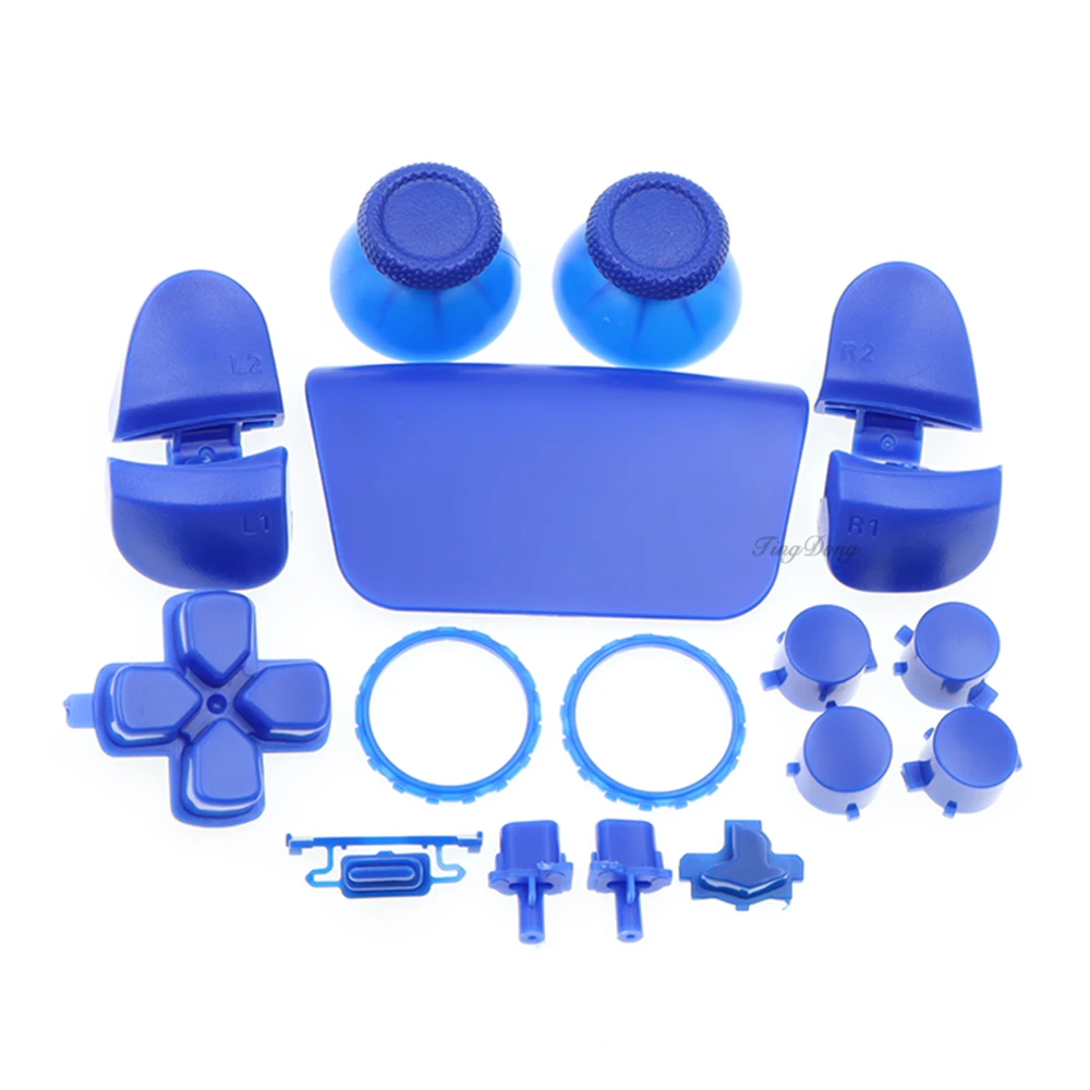 Komplettes Set für PS5 V3.0 BDM-030 Controller: Joystick-Kappen, L1 R1 L2 R2 Trigger-Tasten, Richtungs- und Aktionstasten, Home-Gamepad-Tasten