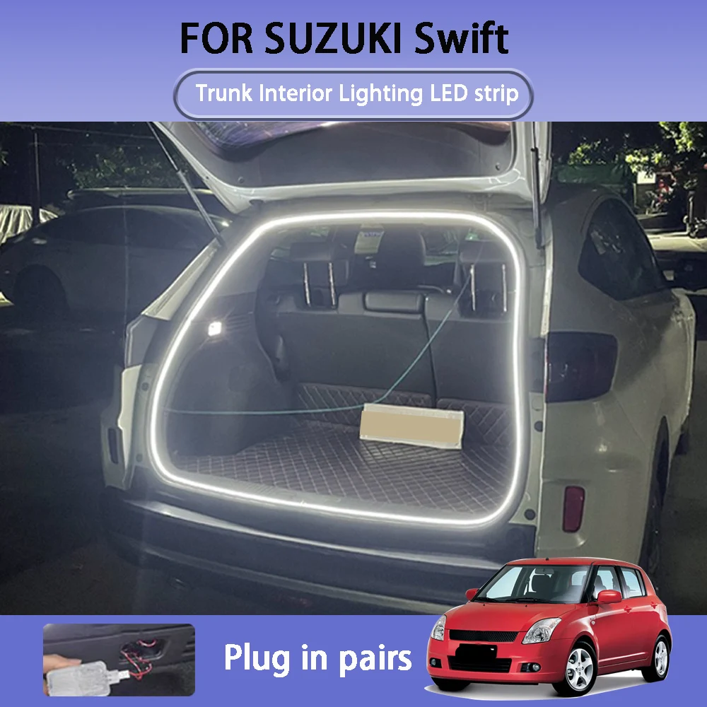 

Rear Trunk LED Light Bar Strips Trunk Interior Decorative Lamp Strip Fit forSUZUKI Swift