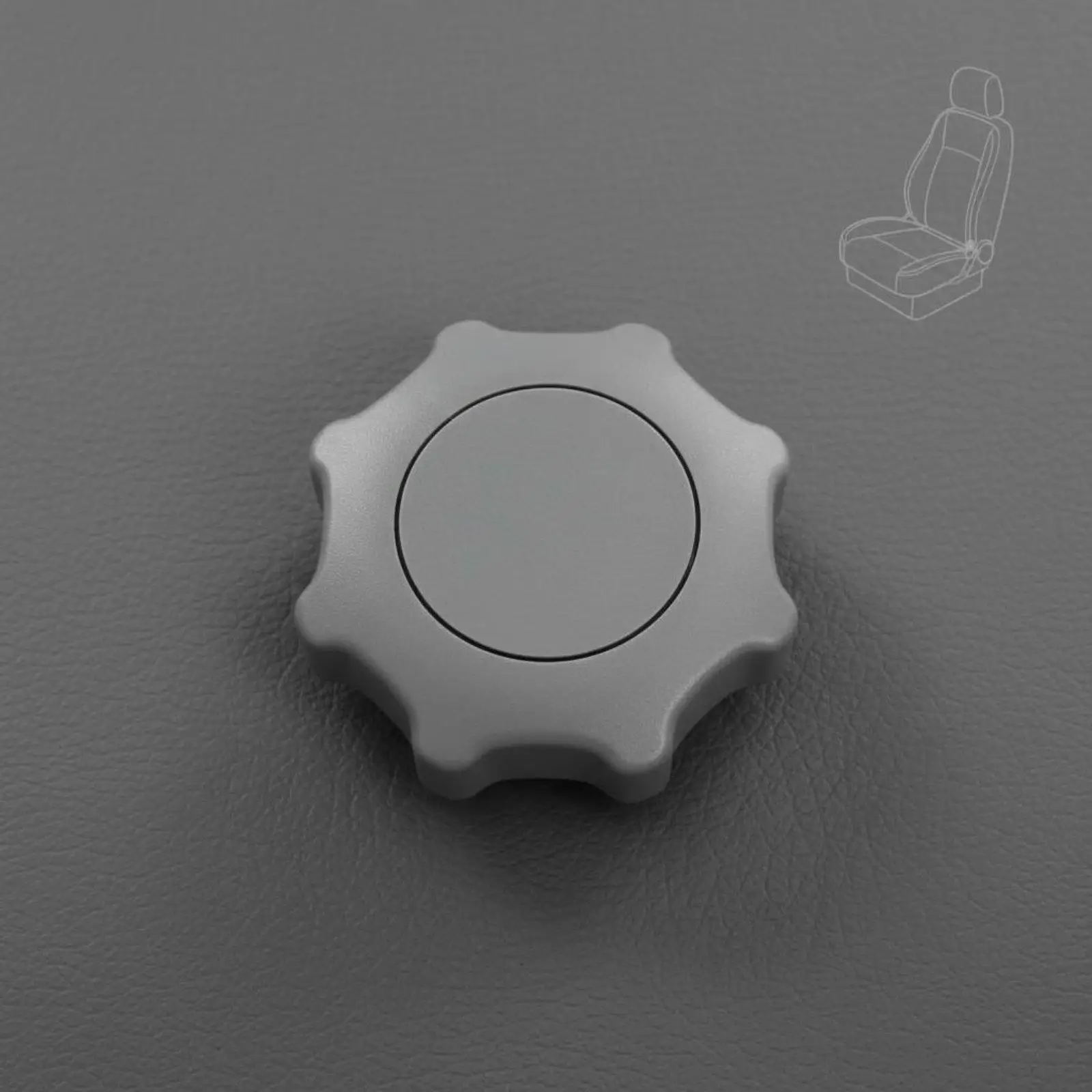 Universal Seat Backrest Knob Comfort Grip Recline Wheel for VW Golf Passat Beetle Skoda Octavia Fabia Bora Sedan Replacement