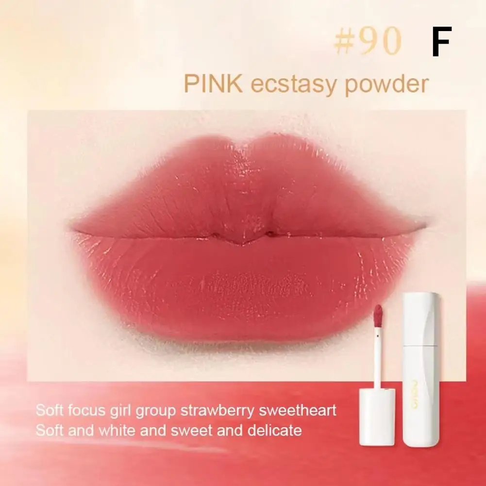 Flüssiger Lippenstift sexy lang anhaltender Lip gloss feuchtigkeit spendende Lippen glasur natürliche wasserdichte nicht markierende matte Lippen Make-up Tönung vel j7q1