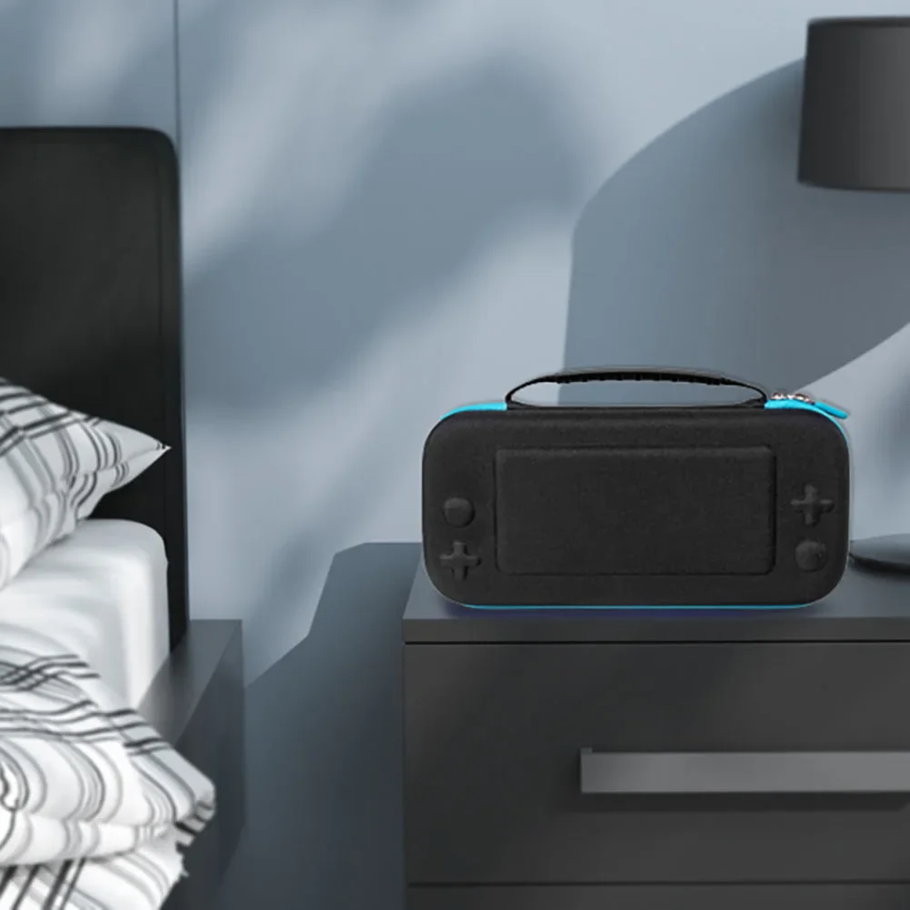 حافظة صلبة حقيبة حمل للتبديل 2 لحقيبة وحدة التحكم في الألعاب Switch Oled مع حامل بطاقة الألعاب حقيبة حمل منظم