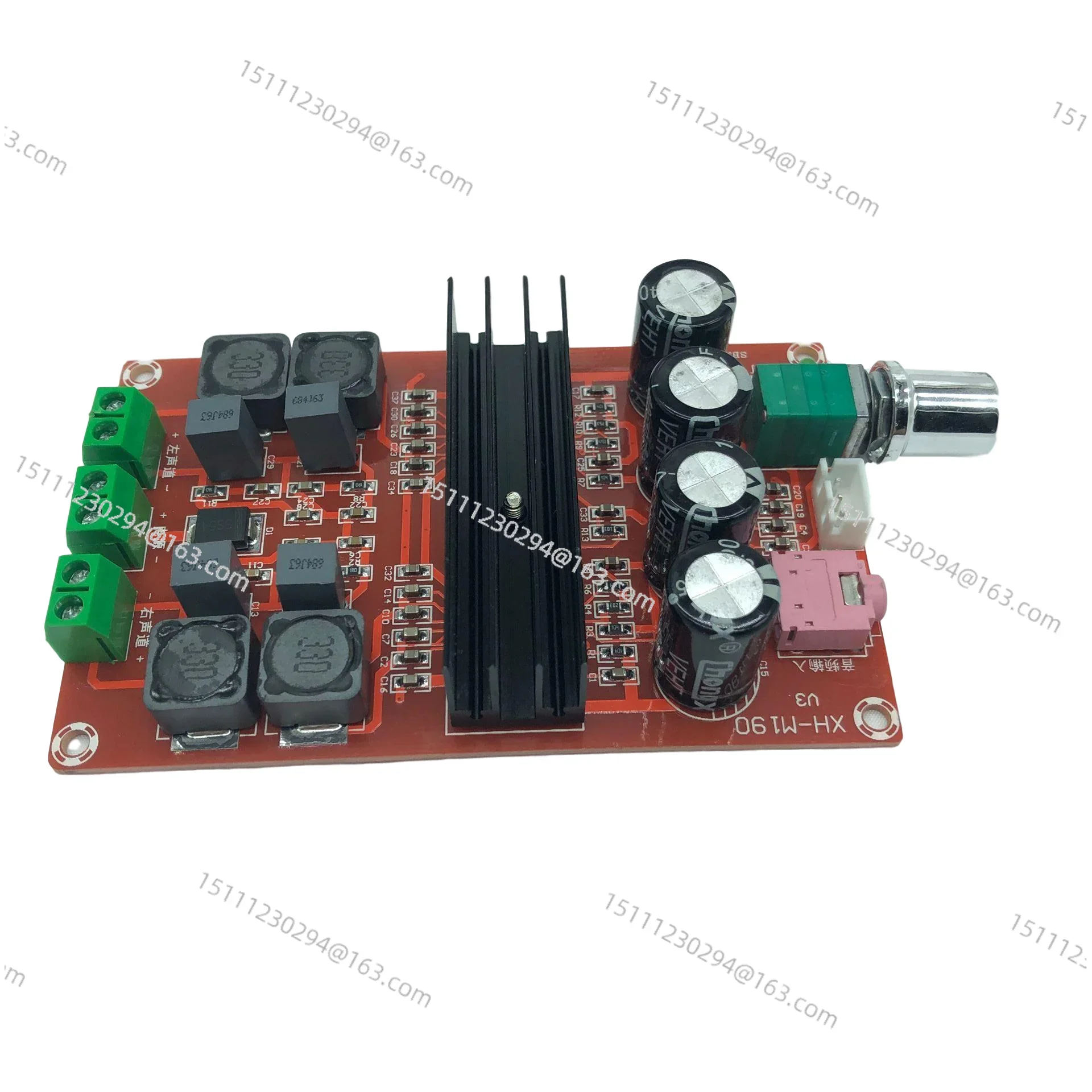 XH-M190 TDA3116D2 High-power Digital Amplifier Board TPA3116 Dual Channel Amplifier Board 12-24V