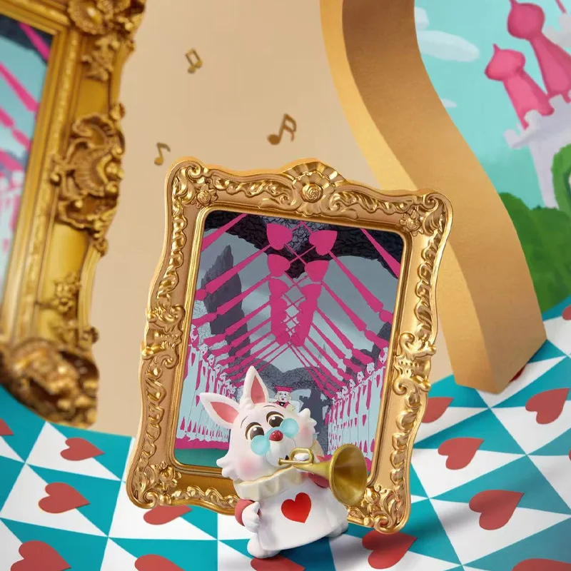 

Коллекционная фигурка Disney «Алиса в стране чудес», серия «Галерея искусства», трендовая модель для декора рабочего стола, идеальный подарок на день рождения