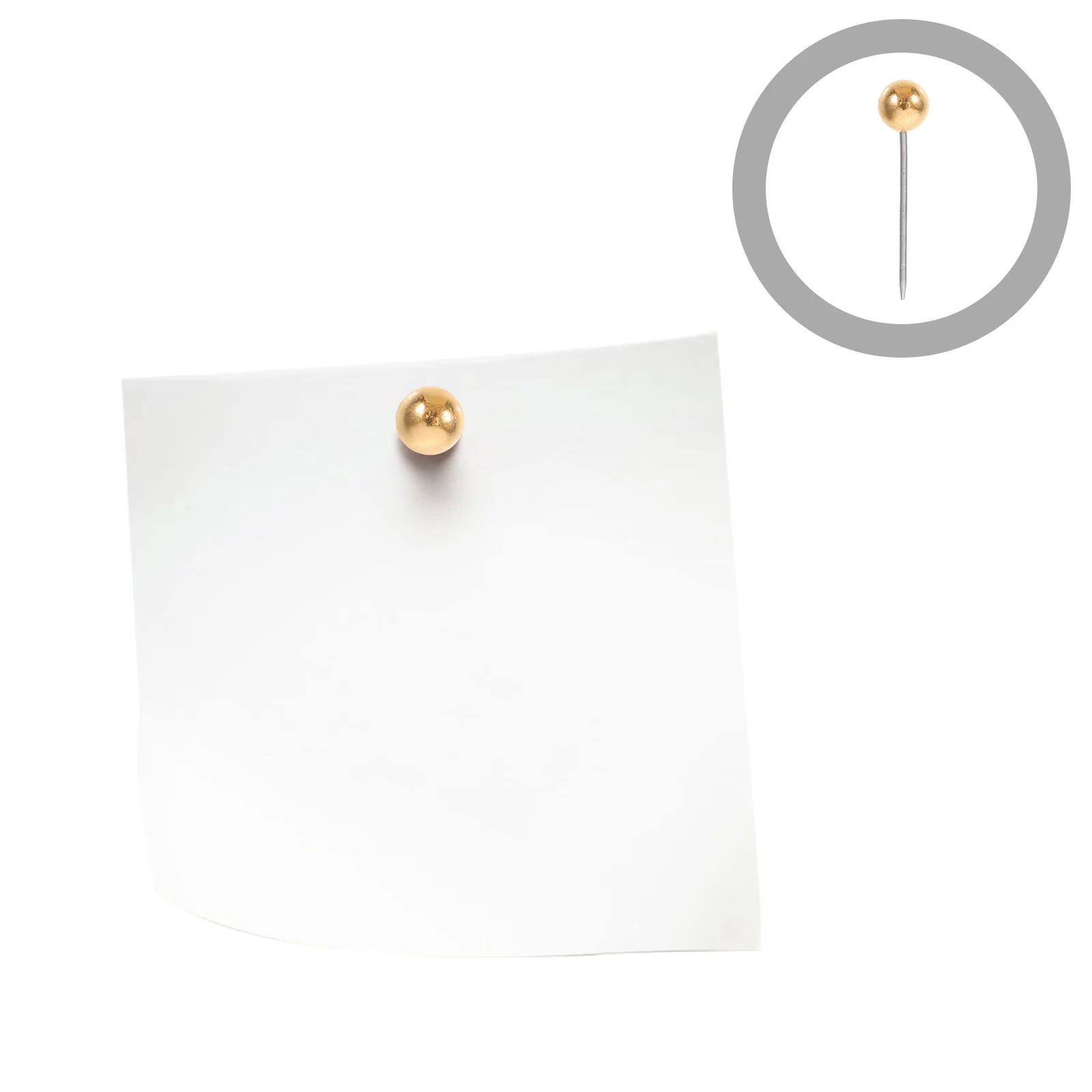 

200 Pcs Pin Metal Push Pins Pushpins for Wall Bulletin Board Metallic Color Thumb Tacks Cork Iron Corkboard