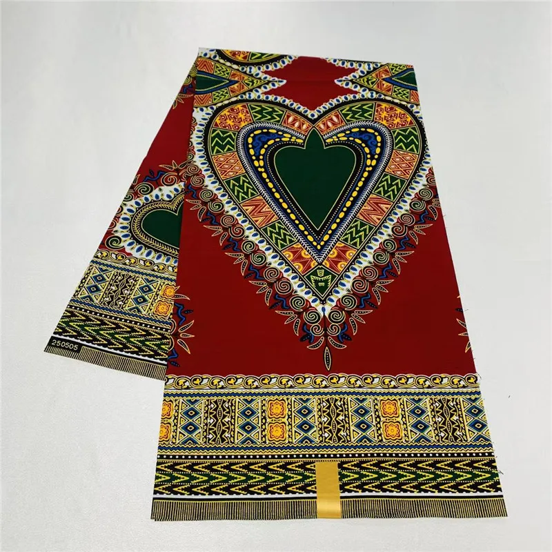 

New Guaranteed Veritable Original Real Wax Ankara African Print Fabric 100% Cotton For Party Dress Tissus 6 Yards High Quality