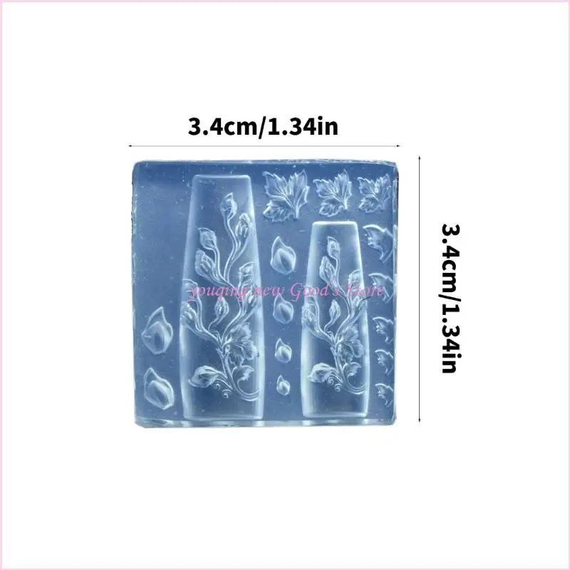 57QA قالب نحت السيليكون القوي لإبداعات فن الأظافر المذهلة ثلاثية الأبعاد