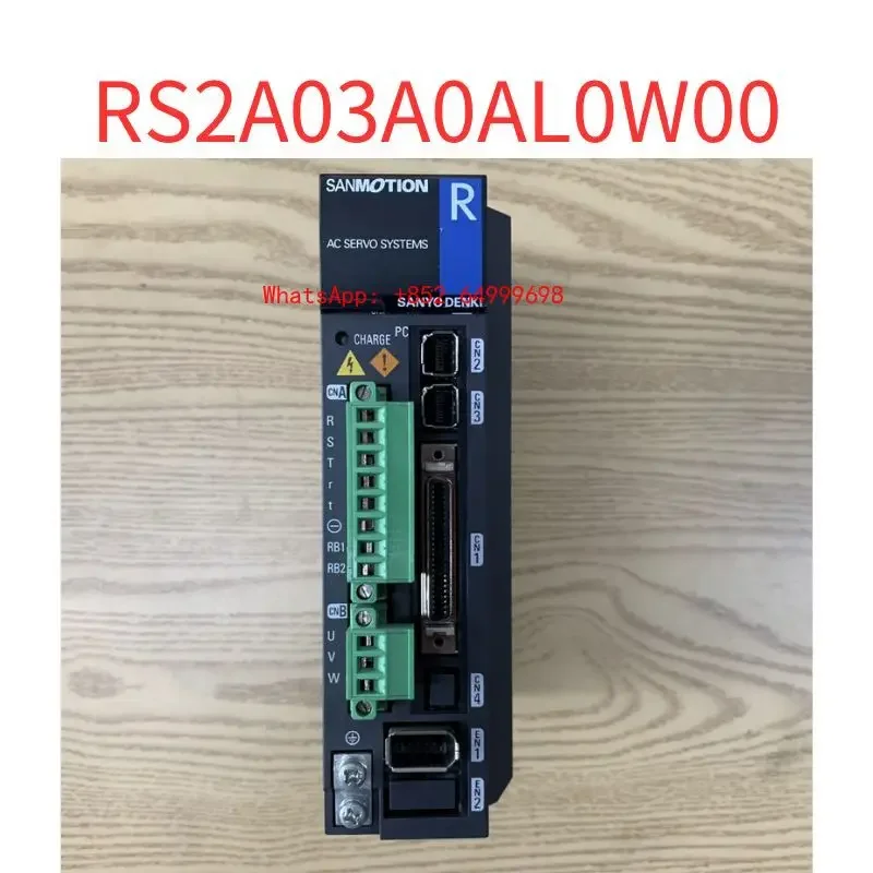 

Second-hand RS2A03A0AL0W00 servo driver 100W Test OK