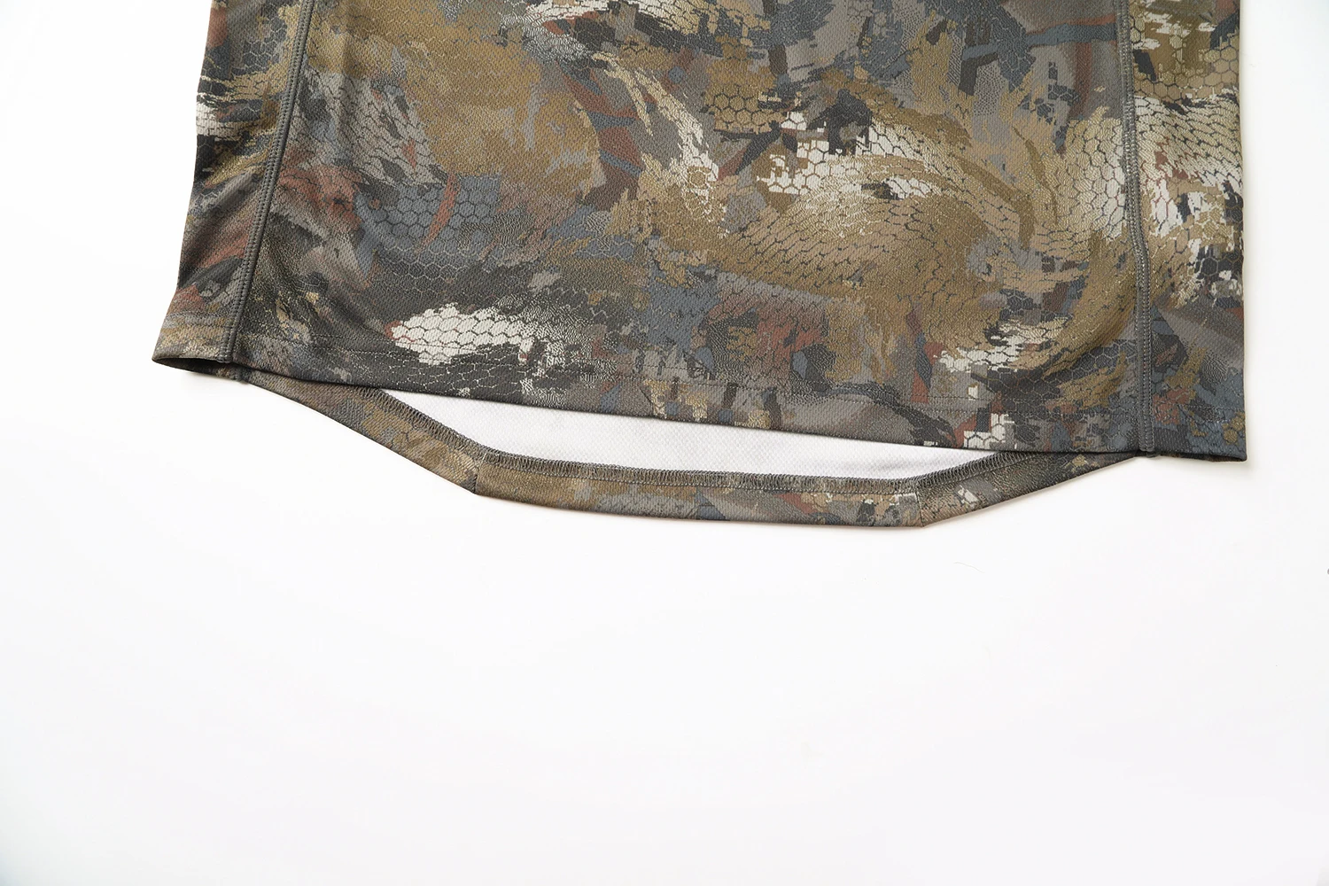 Herren Core Leichtgewicht Camouflage Kapuzenpullover T-Shirt für Jagd und Angeln - Atmungsaktiv Schnelltrocknend Feuchtigkeitsregulierend – Detail 27