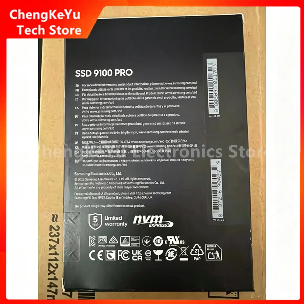 CKY+Новый&Оригинальный SSD для – обзор и цена Nvme Pcie 5.0 Ssd 4Tb