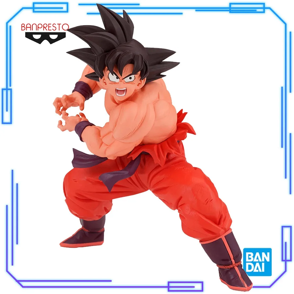 

В наличии Bandai Original Genuine Banpresto Match Makers Dragon Ball Z Son Gokuu 12 см Коллекции моделей Фигурки игрушек Подарок на день рождения