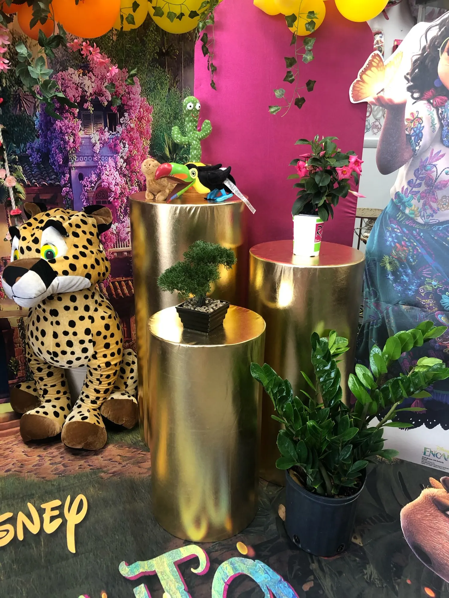 GFUITRR Gold Silver Shiny Metallic Fabric Stretch Cylinder Cover Wedding Happy Birthday Elastic Background Rainbow Photo Props