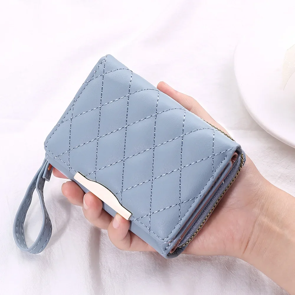 Fashion Items Short Wallets for Women Coin Purse Card Holder Wallet Woman Small Ladies Wallet Female Hasp Clutch Money Bag