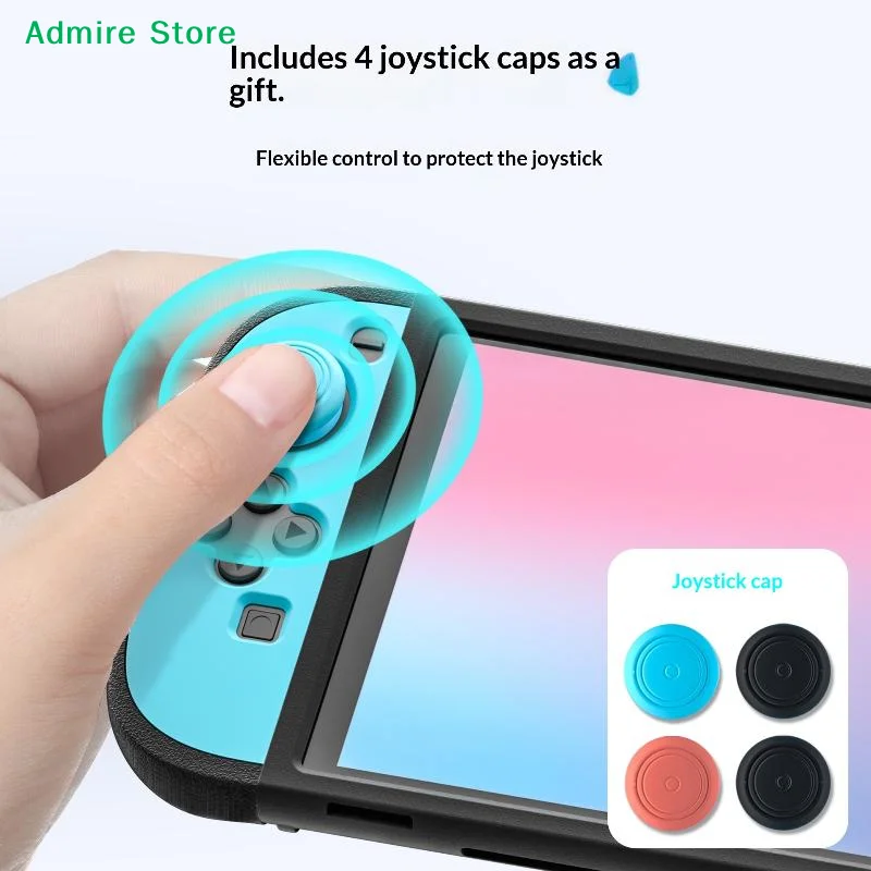 Silicone Protective Case For Switch 2 Game Console, Split-type Console Soft Case, Switch 2 Machine Anti-drop Case Accessory