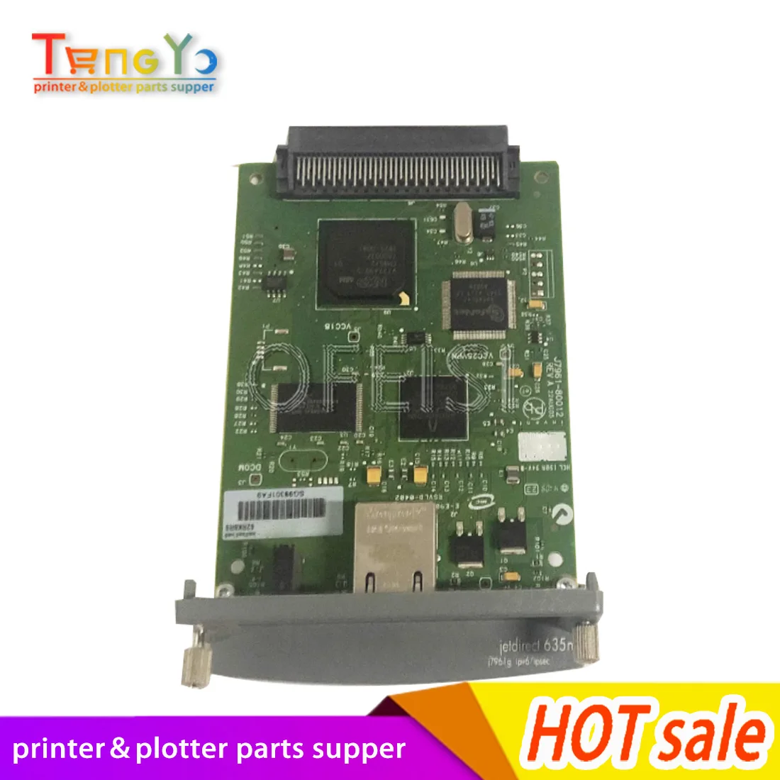 

JetDirect 635N J7961G Оригинальный Ethernet-серверная сетевая карта и принтер-плоттер DesignJet в продаже