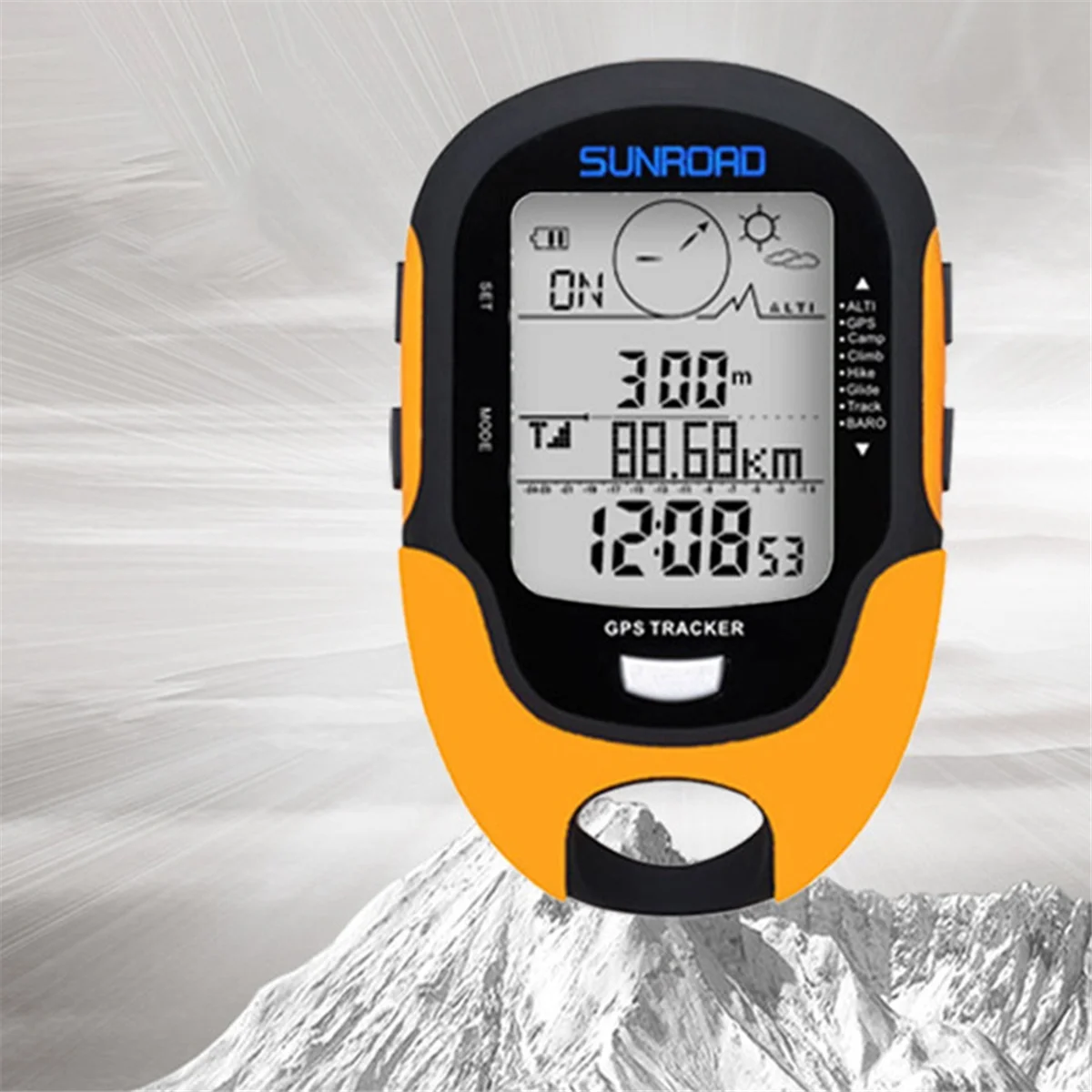 Multifunction LCD Digital GPS Altimeter Barometer Compass Portable Outdoor Camping Hiking Climbing Altimeter