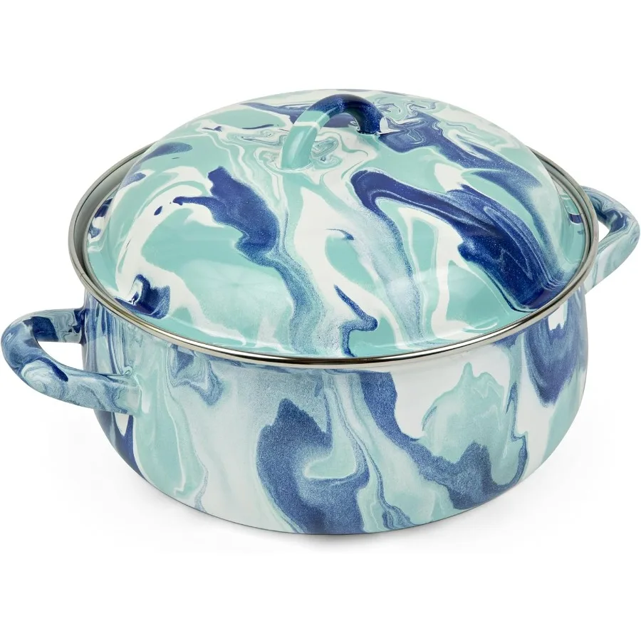 

Голландская печь для эмалированной посуды, 4 кварца, лагуна