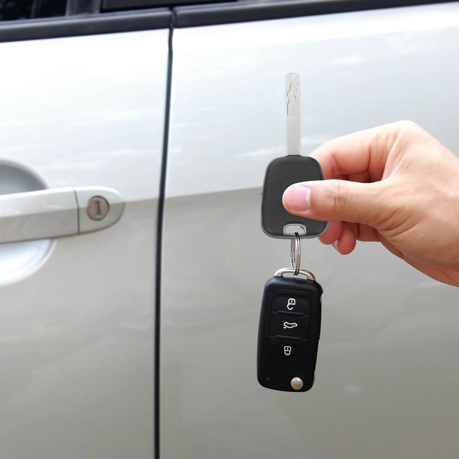 

1 set 1 Set Automotive Door Lock Cylinder With Key Front Left Side Car Part Design Easy Install Durable Car Accessory