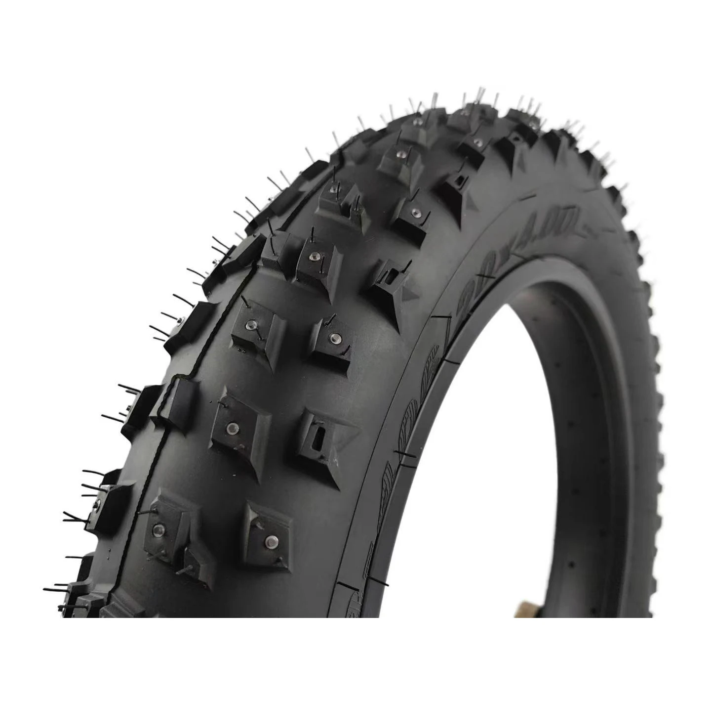 STLF 20x4.0 26x4.0 Stud Tyre Spikes Snow Fat Tire Bike Big Snow Electric Bike Rubber Winter Studded Tires