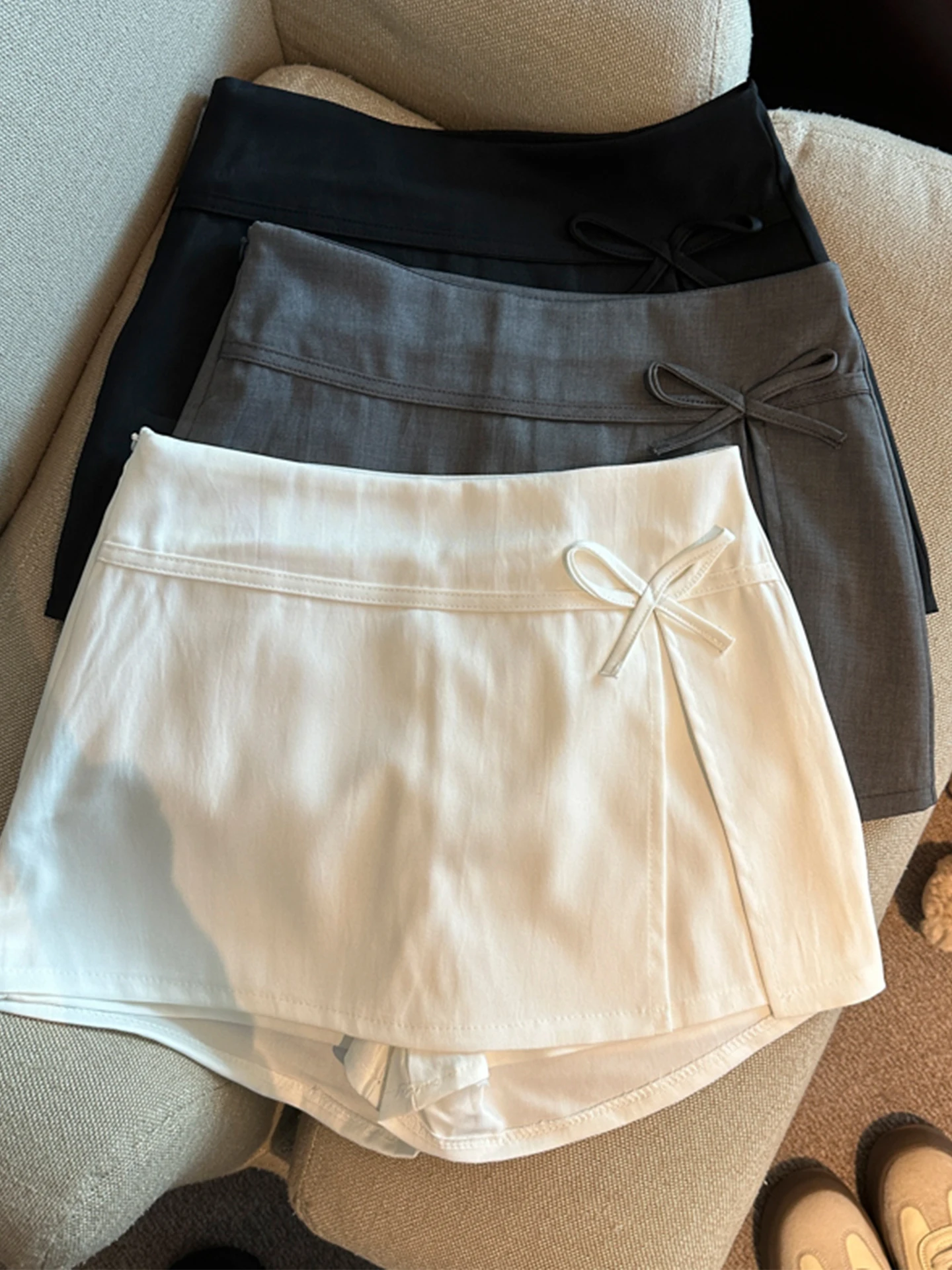 

Рекомендовано Эмили Клуд: Женская короткая юбка А-силуэта с завязками, весна-лето, с защитой от просвечивания, с высокой талией, повседневная, элегантная.