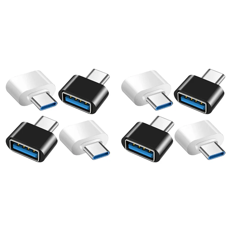 8X USB C To USB Adapter, USB C To USB 3.0 OTG Adapter, USB Female To USB-C Male For Pro, Galaxy-Y47A